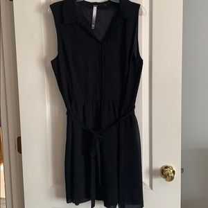 Black button top Dress
